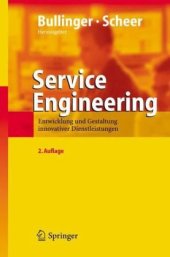 book Service Engineering: Entwicklung und Gestaltung innovativer Dienstleistungen, 2.Auflage