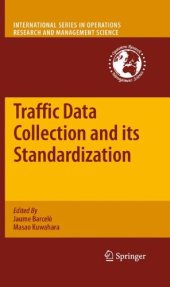 book Traffic Data Collection and its Standardization