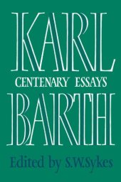 book Karl Barth: Centenary Essays