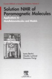 book Solution NMR of Paramagnetic Molecules