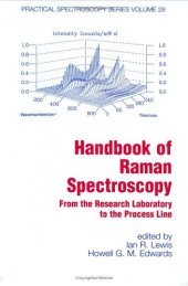 book Handbook of Raman Spectroscopy (Practical Spectroscopy)