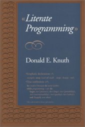 book Literate Programming