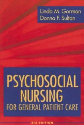 book Psychosocial Nursing for General Patient Care 3rd Edition