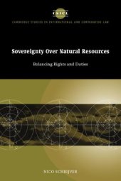 book Sovereignty over Natural Resources: Balancing Rights and Duties