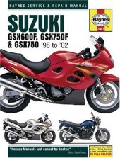 book Suzuki GSX600F, GSX750F & GSX750   98-02 Service and Repair Manual (Haynes Manual)