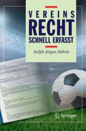 book Vereinsrecht - Schnell erfasst