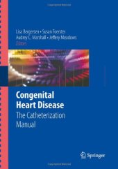 book Congenital Heart Disease: The Catheterization Manual