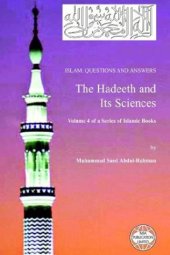 book Islam: Questions And Answers - The Hadeeth and Its Sciences