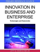 book Innovation in Business and Enterprise: Technologies and Frameworks