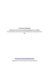 book Teorías sin disciplina (latinoamericanismo, poscolonialidad y globalización en debate)