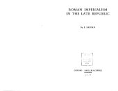 book Roman Imperialism in the Late Republic