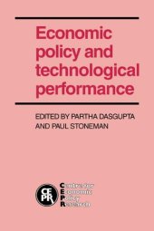 book Economic Policy and Technological Performance