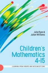 book Children's Mathematics 4-15: Learning from Errors and Misconceptions