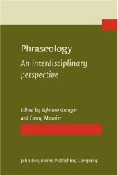 book Phraseology: An interdisciplinary perspective