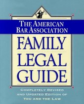 book American Bar Association Family Legal Guide