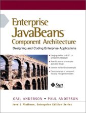 book Enterprise JavaBeans™ Component Architecture: Designing and Coding Enterprise Applications