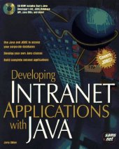 book Developing Intranet Applications with Java