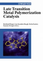 book Late Transition Metal Polymerization Catalysis