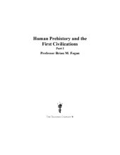 book Human Prehistory and the First Civilizations