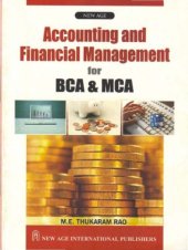 book Accounting and Financial Management for BCA and MCA