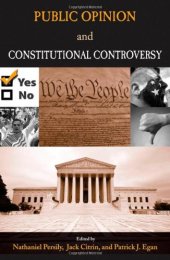 book Public Opinion and Constitutional Controversy