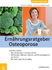 book Ernährungsratgeber Osteoporose - Genießen erlaubt