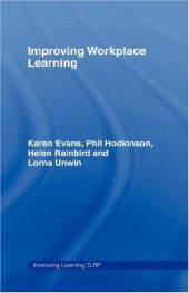 book Improving Workplace Learning