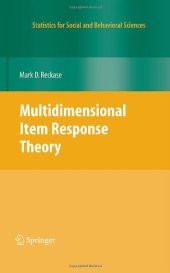 book Multidimensional Item Response Theory