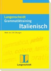 book Langenscheidt Grammatiktraining Italienisch: Mehr als 150 Übungen