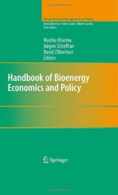 book Handbook of Bioenergy Economics and Policy