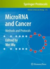 book MicroRNA and Cancer: Methods and Protocols