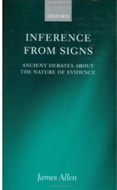 book Inference from Signs: Ancient Debates about the Nature of Evidence