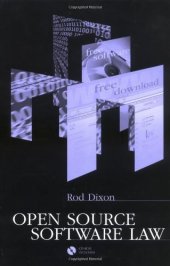book Open Source Software Law