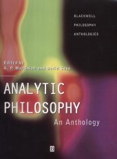 book Analytic Philosophy: An Anthology (Blackwell Philosophy Anthologies)