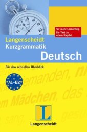 book Langenscheidt Kurzgrammatik Deutsch: Für den schnellen Überblick