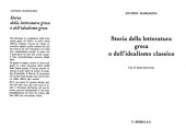 book Storia della letteratura greca o dell'idealismo classico