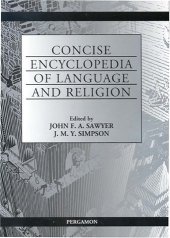 book Concise Encyclopedia of Language and Religion