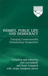 book Women, Public Life And Democracy (Commonwealth Parliamentary Association)