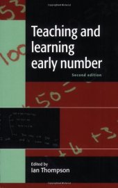 book Teaching and Learning Early Number, Second Edition