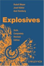 book Explosives - Sixth, Completely Revised Edition