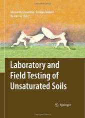 book Laboratory and Field Testing of Unsaturated Soils