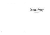 book Aprenda Microsoft Visual C++ 6.0 YA  Spanish