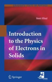 book Introduction to the Physics of Electrons in Solids