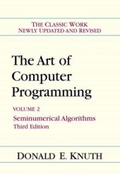 book The Art of Computer Programming, Volume 2: Seminumerical Algorithms (3rd Edition)