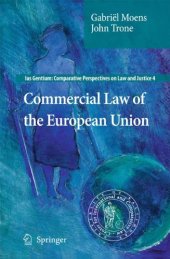 book Commercial Law of the European Union