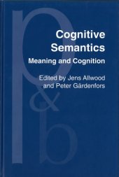 book Cognitive Semantics: Meaning and Cognition