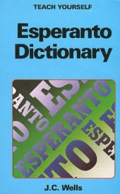 book Esperanto Dictionary (Teach Yourself)