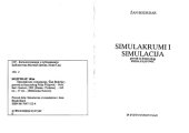 book Simulakrumi i simulacija