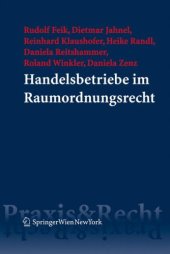 book Handelsbetriebe im Raumordnungsrecht (Springer Praxis & Recht)