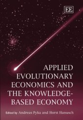 book Applied Evolutionary Economics And the Knowledge-based Economy